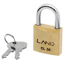 Cadeado 35mm com chave - LAND Cadeado 35mm com chave - LAND