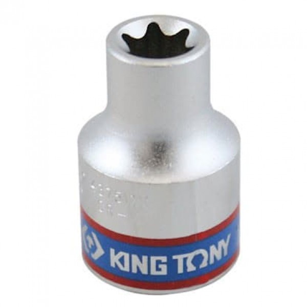 Soquete Tipo Torx E10 - 1/2 - 437510M - King Tony