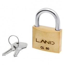 Cadeado 50mm com chave - Land Cadeado 50mm com chave - Land