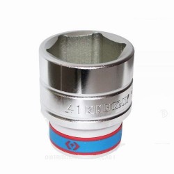 Soquete Sextavado 41 mm com Encaixe de 3/4 Pol. - KING TONY-633541 Soquete Sextavado 41 mm com Encaixe de 3/4 Pol. - KING TONY-633541