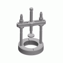 Ferramenta para Trocar Rolamento Traseiro Eixo Secundário da Caixa G 210-16 - RAVEN-712069  Ferramenta para Trocar Rolamento Traseiro Eixo Secundário da Caixa G 210-16 - RAVEN-712069