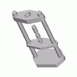 Conjunto para remoção do pino mestre com 45mm de diâmetro - RAVEN-713056  Conjunto para remoção do pino mestre com 45mm de diâmetro - RAVEN-713056