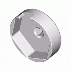 Chave Sext. 95 Mm P/ Calota Diant. Iveco Chave Sext. 95 Mm P/ Calota Diant. Iveco