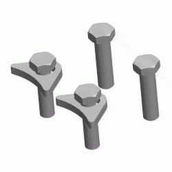 Conj. C/ 02 Sargentos P/ Fixacao Camisa Conj. C/ 02 Sargentos P/ Fixacao Camisa