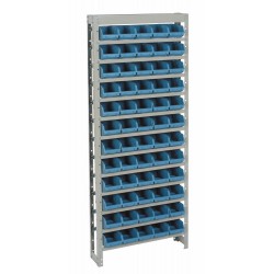 Estante Gaveteiro Organizador com 60 Gavetas Número 3 Cor Azul Estante Gaveteiro Organizador com 60 Gavetas Número 3 Cor Azul