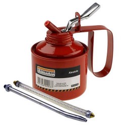 Almotolia Gatilho Chapa 570g 1/2 Polegadas P/ Oleo - Starfer Almotolia Gatilho Chapa 570g 1/2 Polegadas P/ Oleo - Starfer