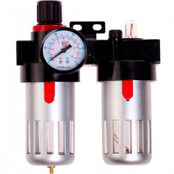 Filtro Regulador e Lubrificador de 1/2 Pol. - V8 BRASIL-V8FA06  Filtro Regulador e Lubrificador de 1/2 Pol. - V8 BRASIL-V8FA06